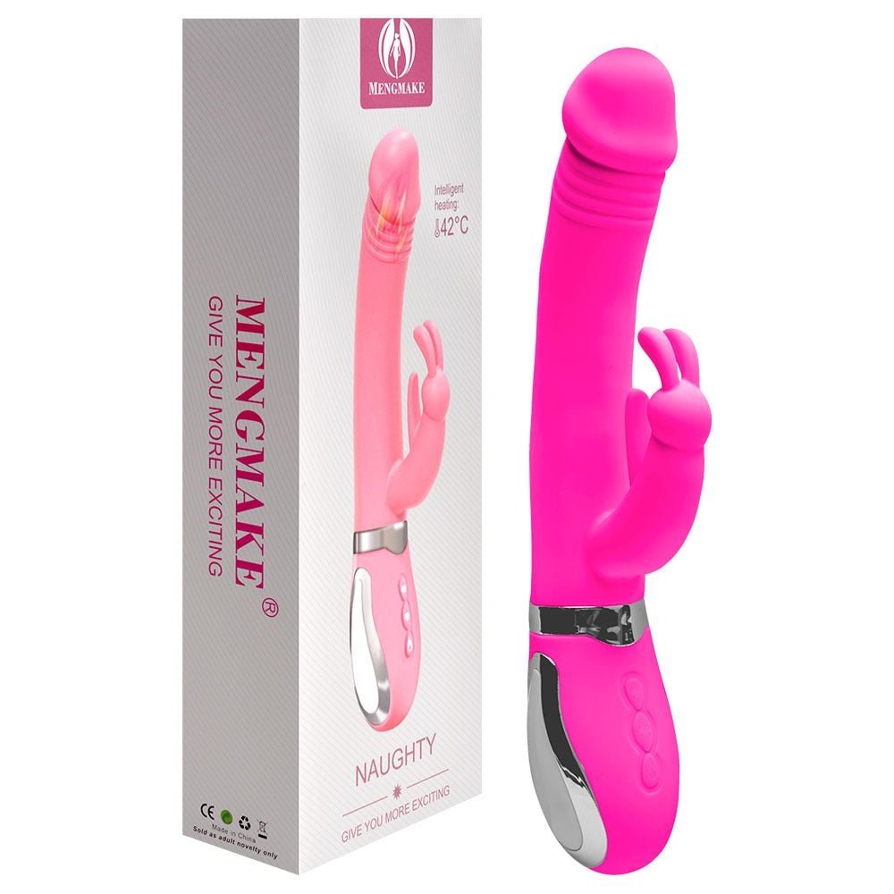Vibrador Naughty 36 Modos E Aquecimento Usb Vipmix