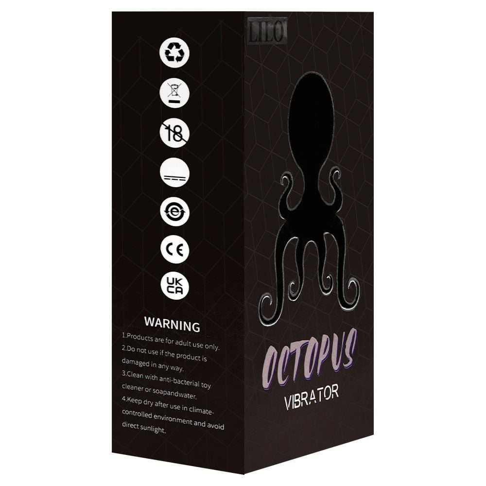 Vibrador Octopus Choque Lilo 10 Vibrações Usb Vipmix