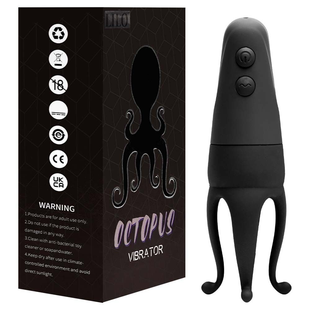Vibrador Octopus Lilo 10 Vibrações Usb Vipmix