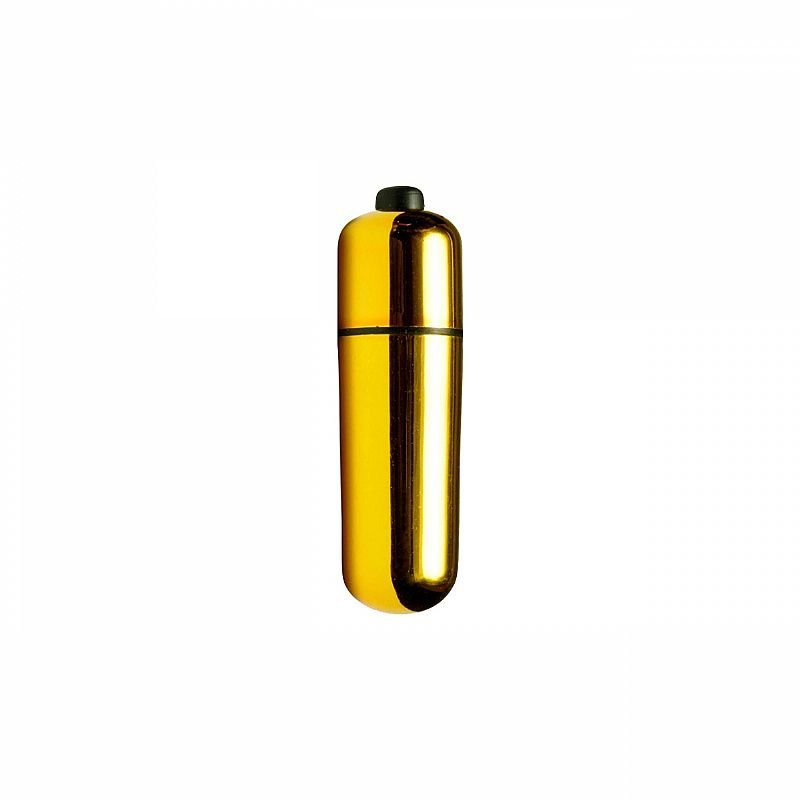 Vibrador para Estimular o Clitóris - Power Bullet - 5 cm - Dourado