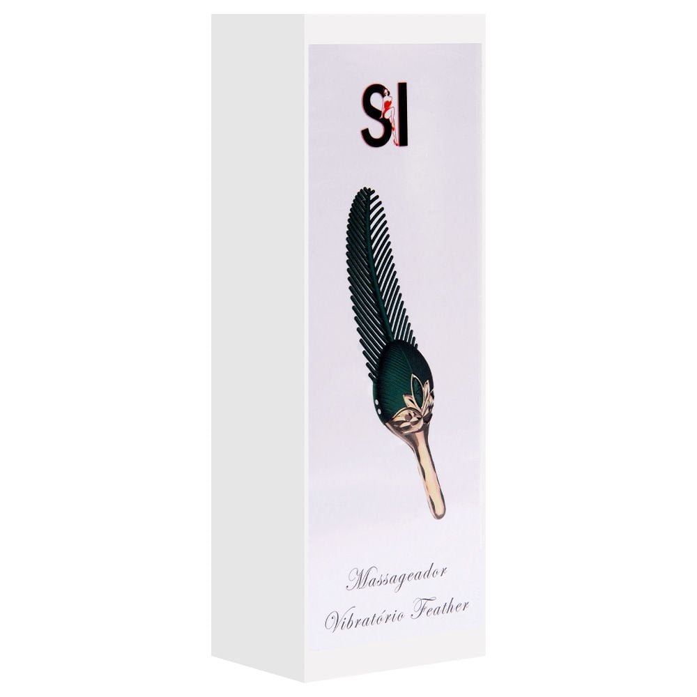 Vibrador Pena Recarregável Feathe Sexy Import