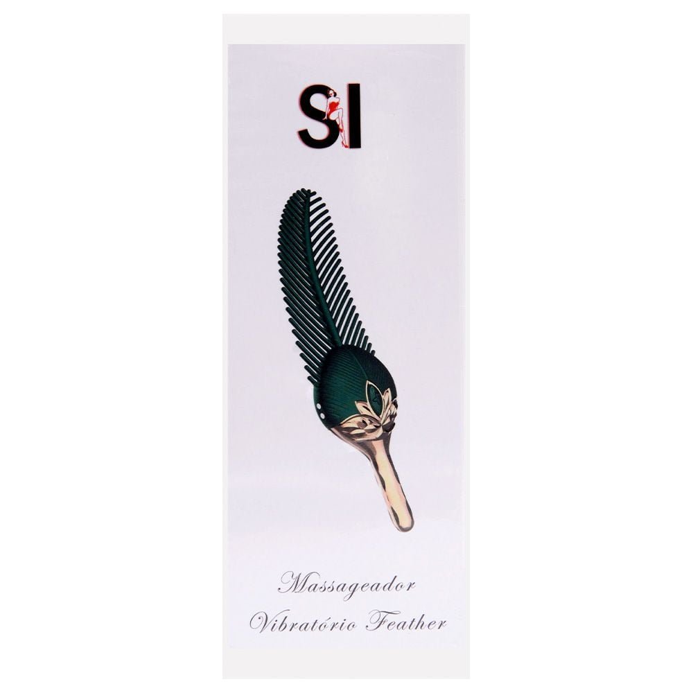 Vibrador Pena Recarregável Feathe Sexy Import