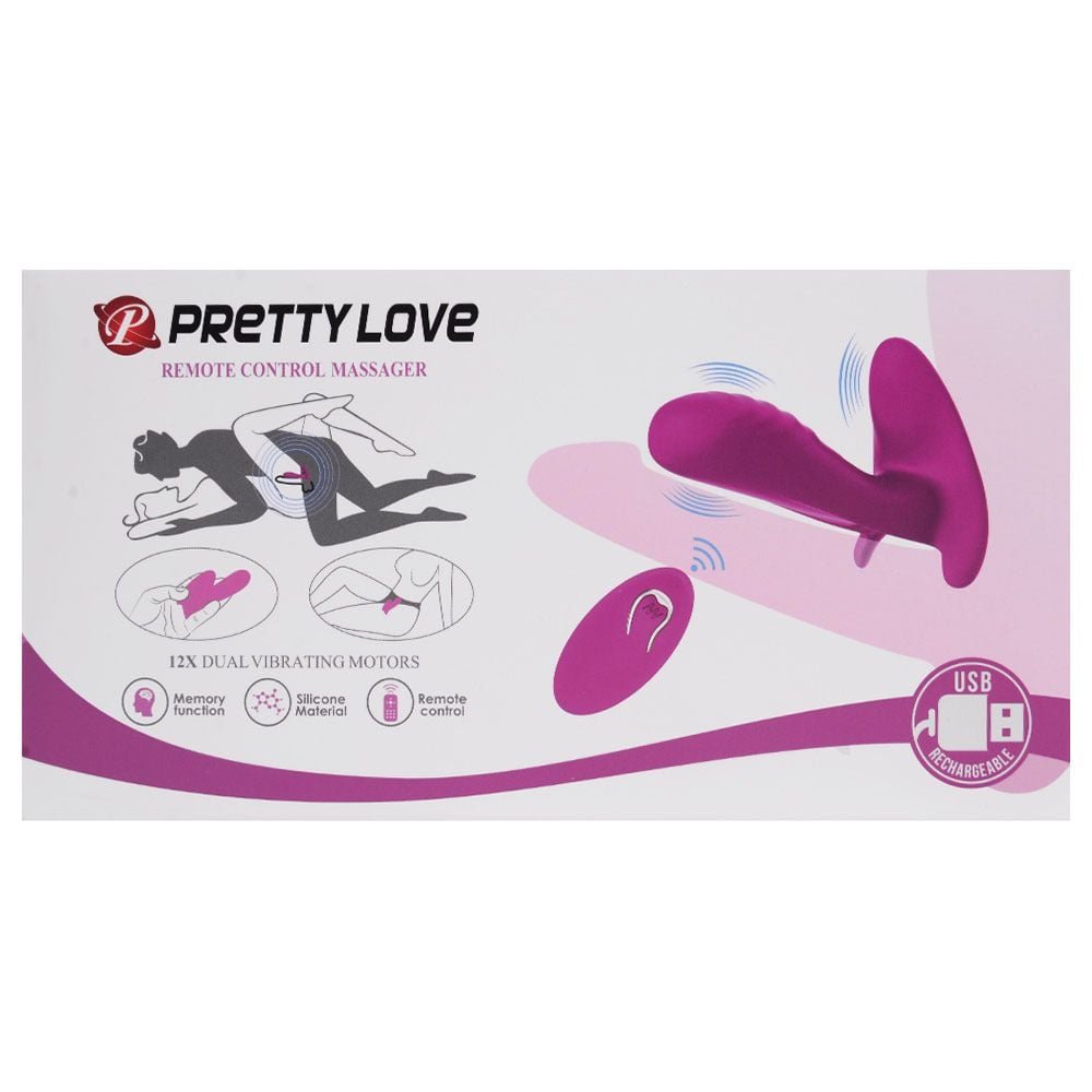 Vibrador Penetrador Controle Sem Fio Pretty Love Vipmix