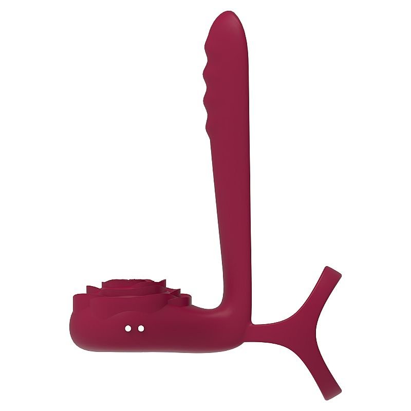 Vibrador Peniano com anel duplo - Norma - ALWUP