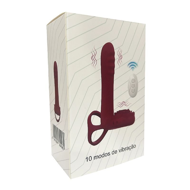 Vibrador Peniano com anel duplo - Norma - ALWUP