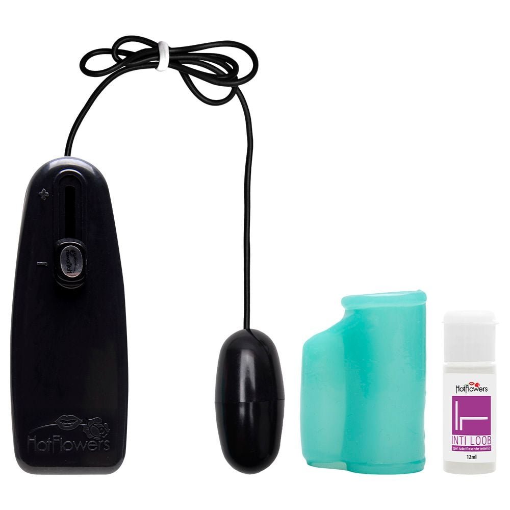 Vibrador Peniano Com Capa Peridell Hot Flowers