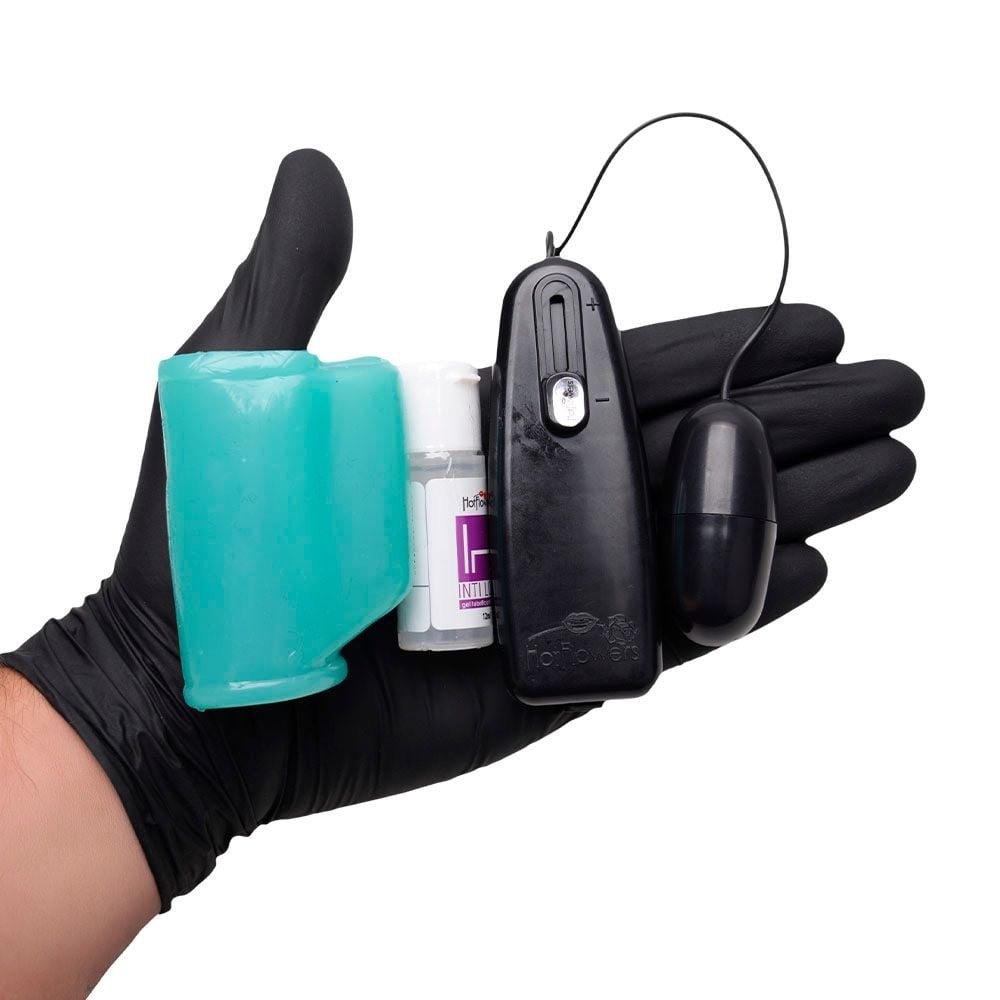 Vibrador Peniano Com Capa Peridell Hot Flowers
