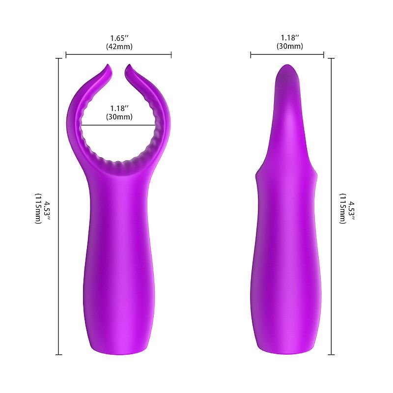 Vibrador Peniano e de Clitóris - Grant - S-hande - Pink