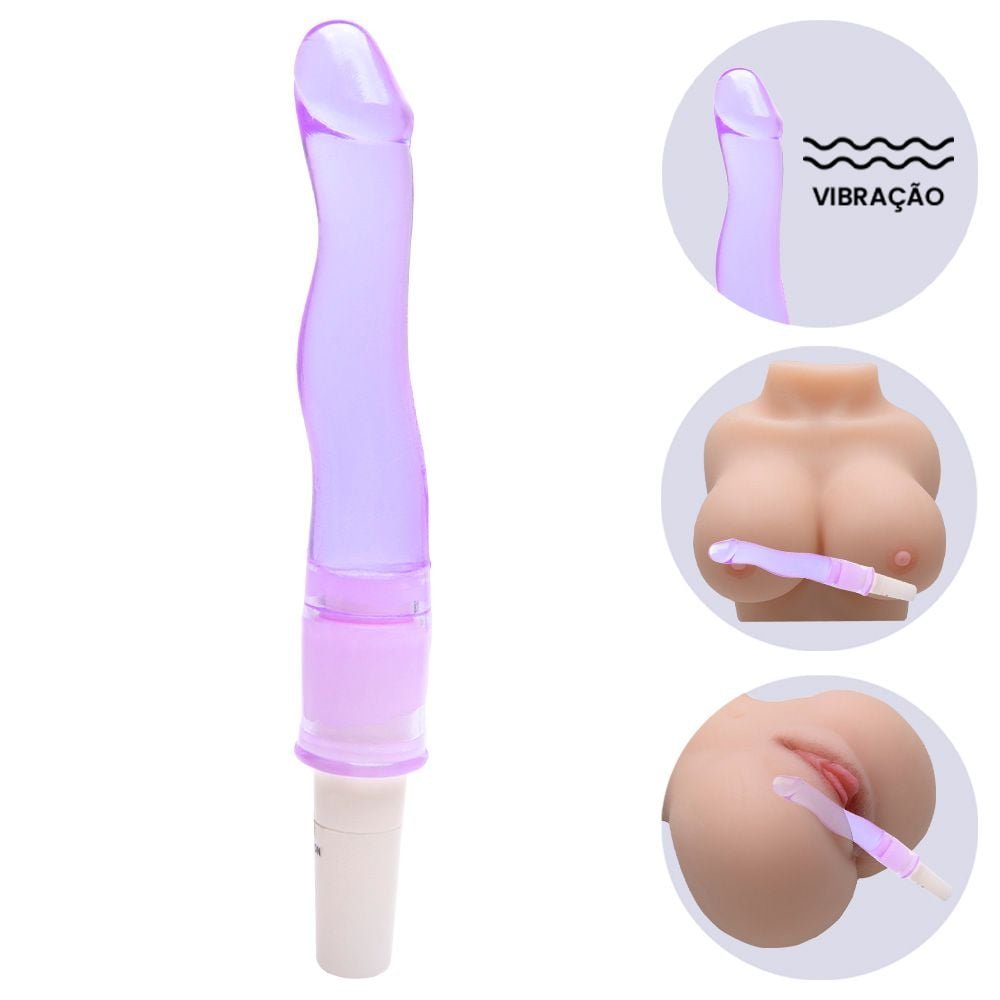 Vibrador Pênis Bastão Estimulador Sexy Import