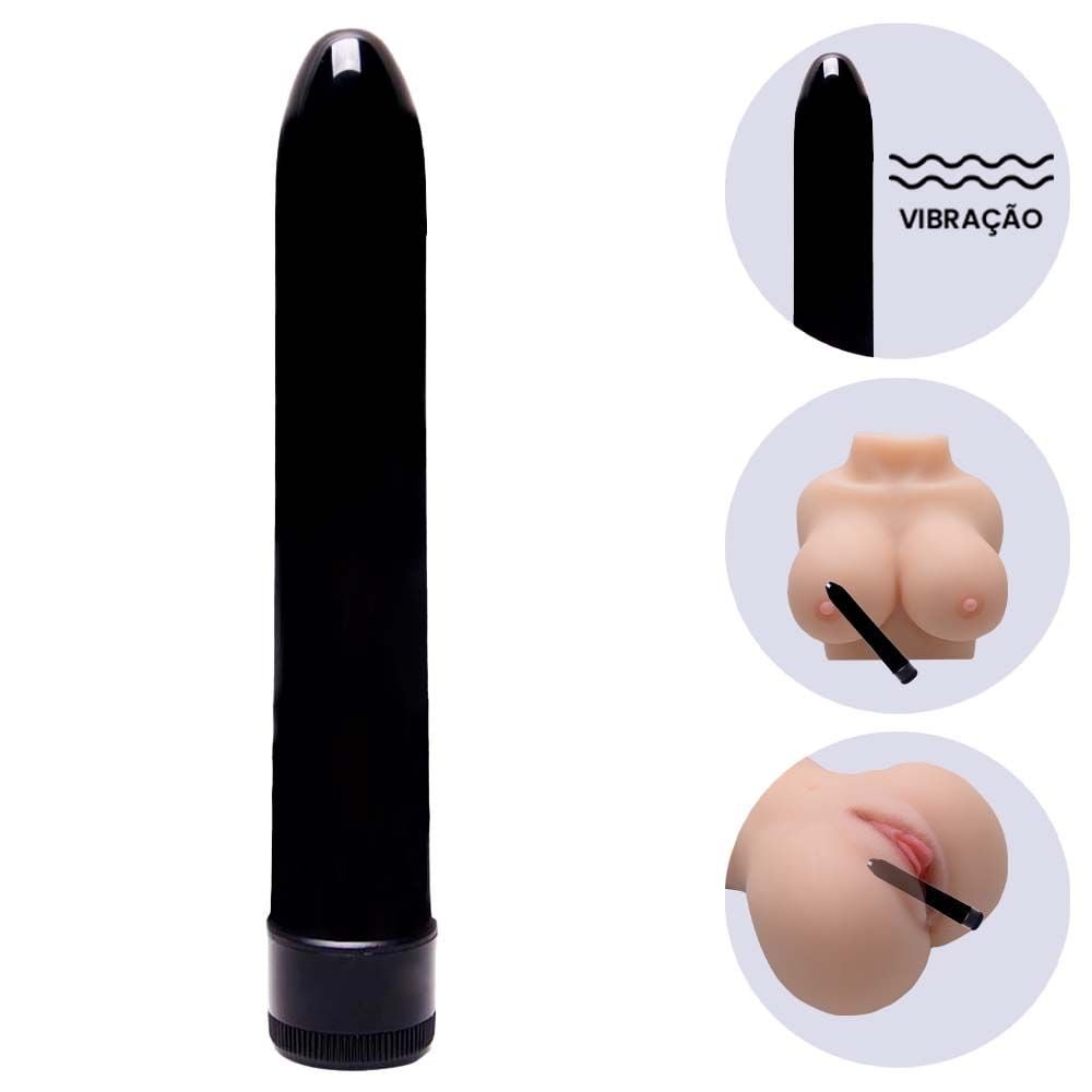 Vibrador Personal 17 X 2,8cm Vipmix