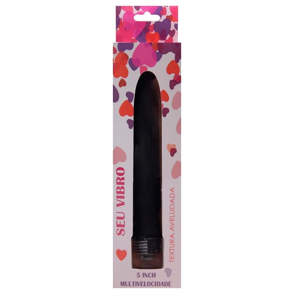 Vibrador Personal Toque Aveludado 13 X 2,5cm Vipmix