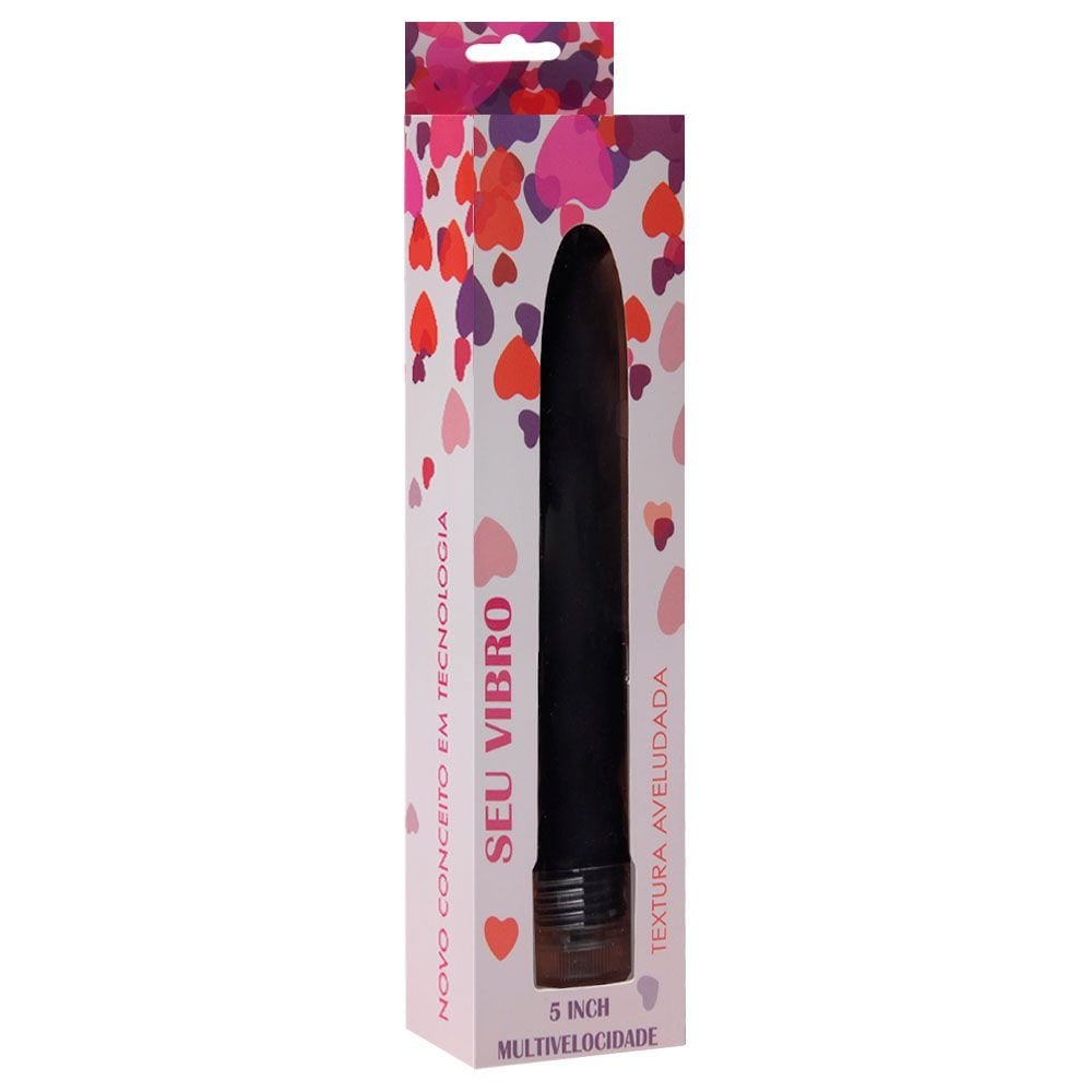 Vibrador Personal Toque Aveludado 13 X 2,5cm Vipmix