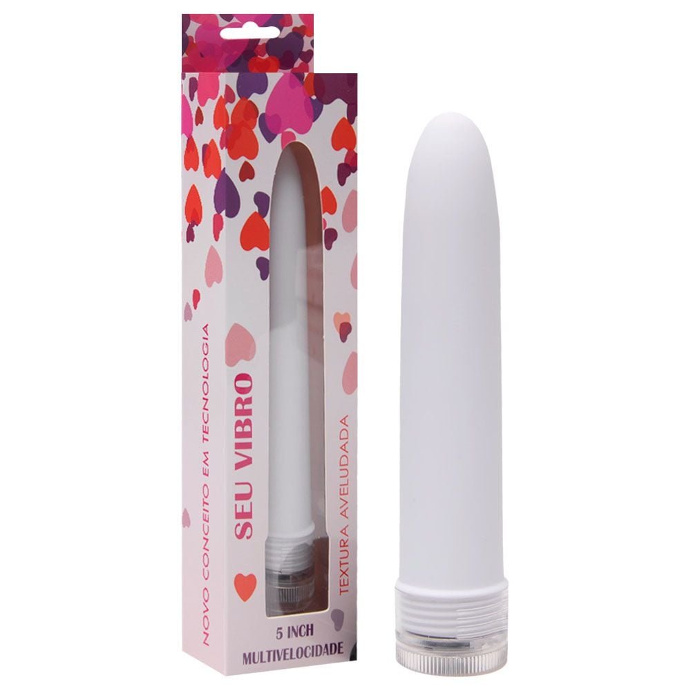 Vibrador Personal Toque Aveludado 13 X 2,5cm Vipmix