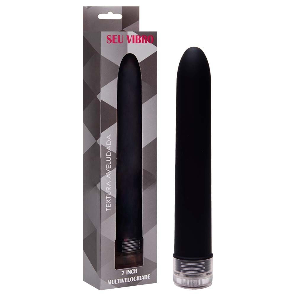 Vibrador Personal Toque Aveludado 17 X 2,5cm Vipmix