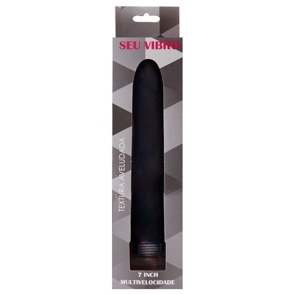 Vibrador Personal Toque Aveludado 17 X 2,5cm Vipmix