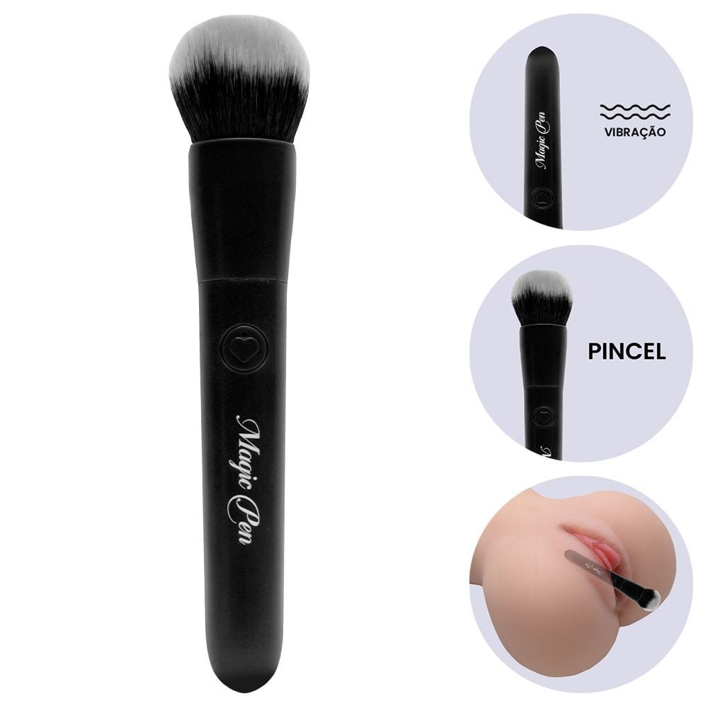 Vibrador Pincel 10 Vibrações Magic Pen Lilo Vipmix