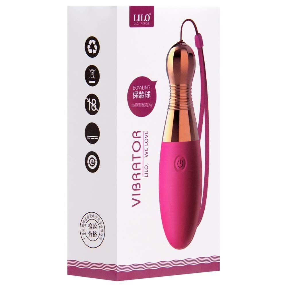 Vibrador Pino Boliche 10 Modos Lilo Vipmix