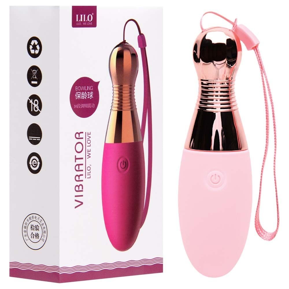 Vibrador Pino Boliche 10 Modos Lilo Vipmix