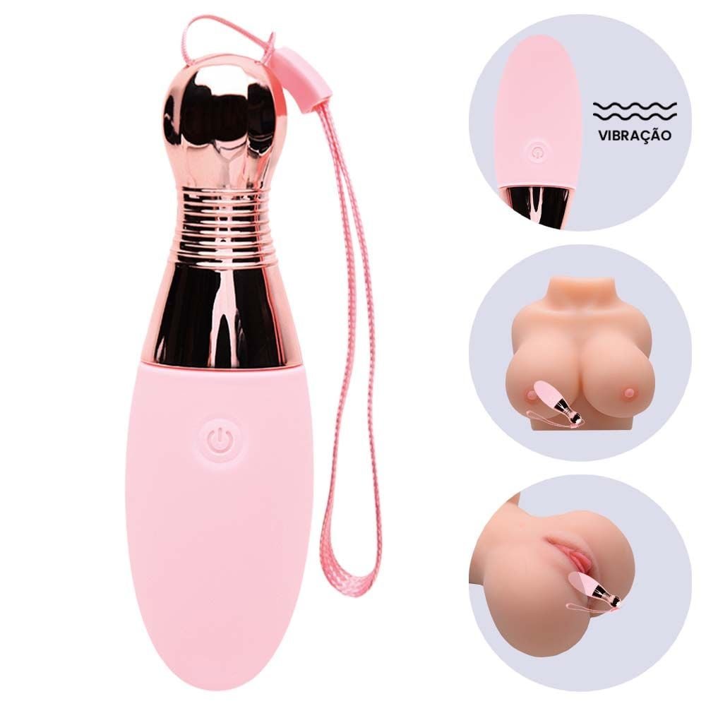 Vibrador Pino Boliche 10 Modos Lilo Vipmix