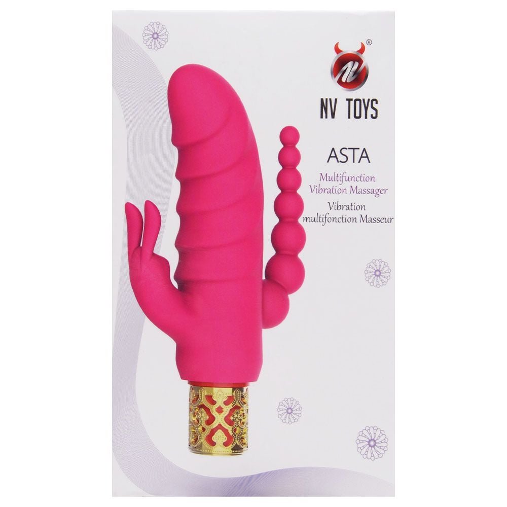 Vibrador Plugs Estímulo Duplo Asta Nv Toys Vipmix