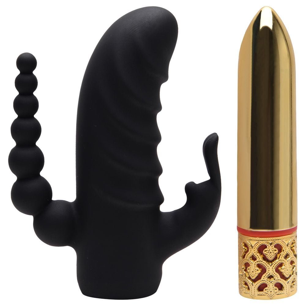Vibrador Plugs Estímulo Duplo Asta Nv Toys Vipmix