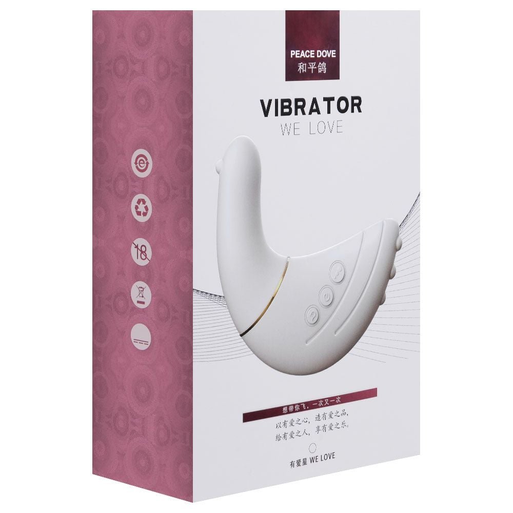 Vibrador Pontas Duplas 10 Modos We Love Vipmix
