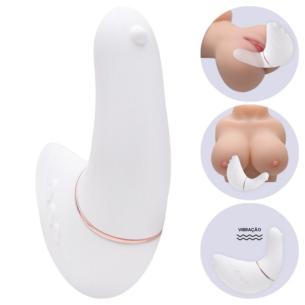 Vibrador Pontas Duplas 10 Modos We Love Vipmix