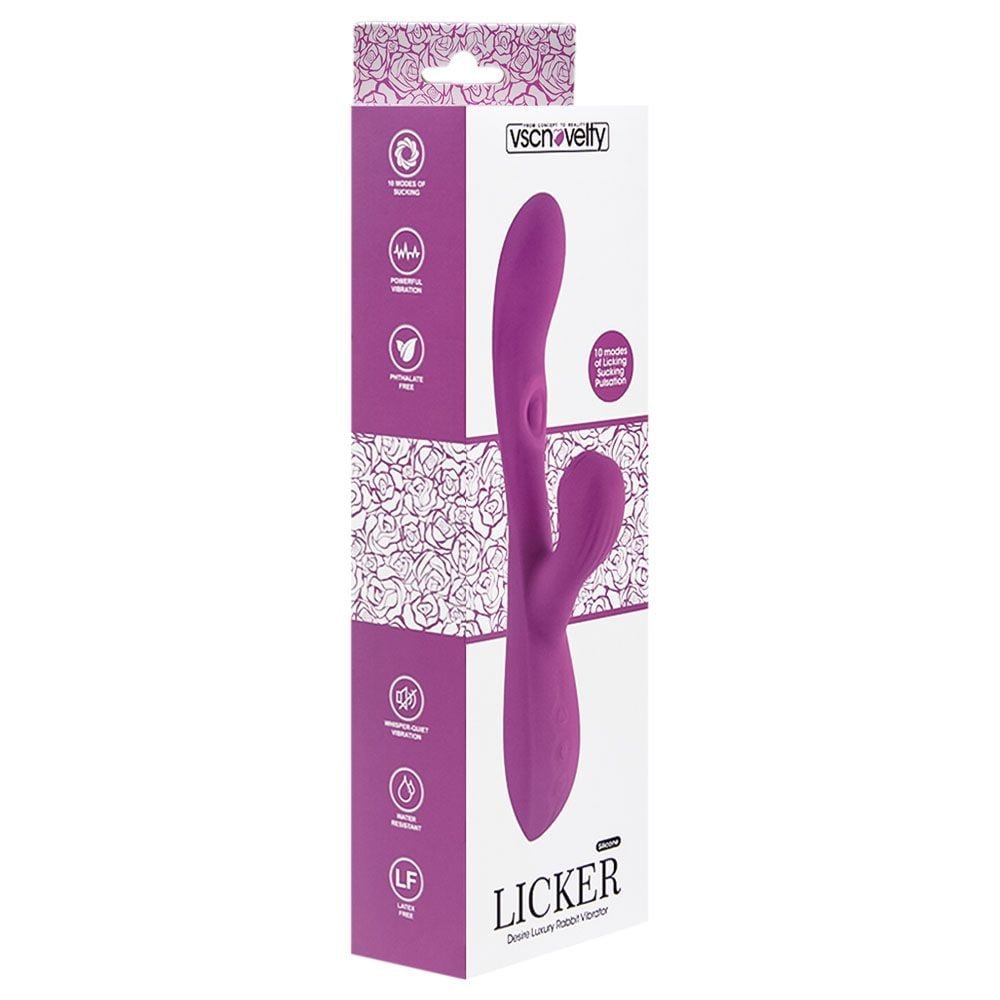 Vibrador Ponto G 10 Pulsações Licker Vipmix