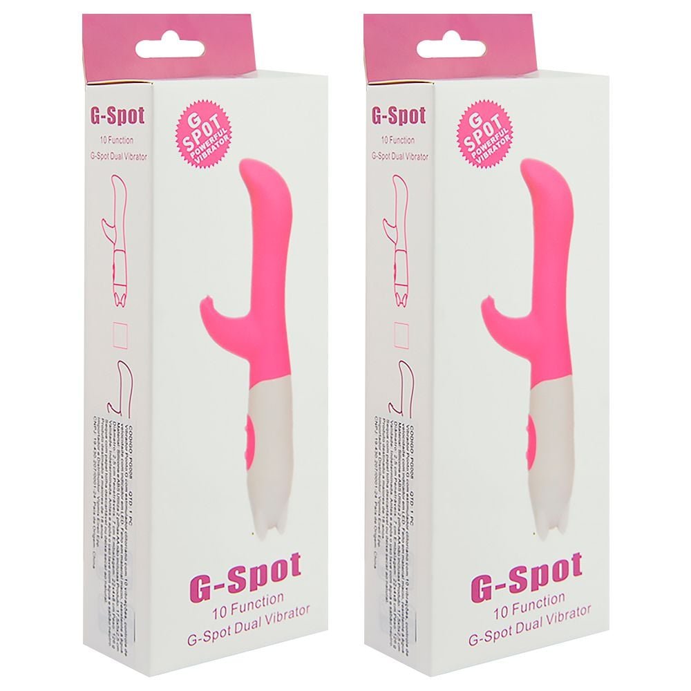 Vibrador Ponto G 10 Vibrações G-spot Dual Vipmix