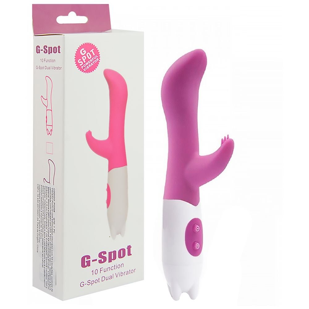 Vibrador Ponto G 10 Vibrações G-spot Dual Vipmix
