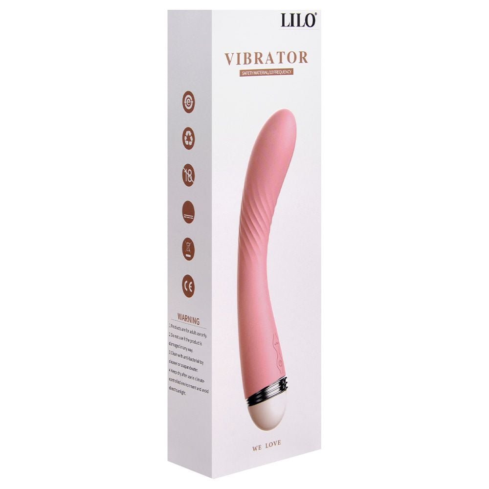 Vibrador Ponto G 10 Vibrações Usb Lilo Vipmix