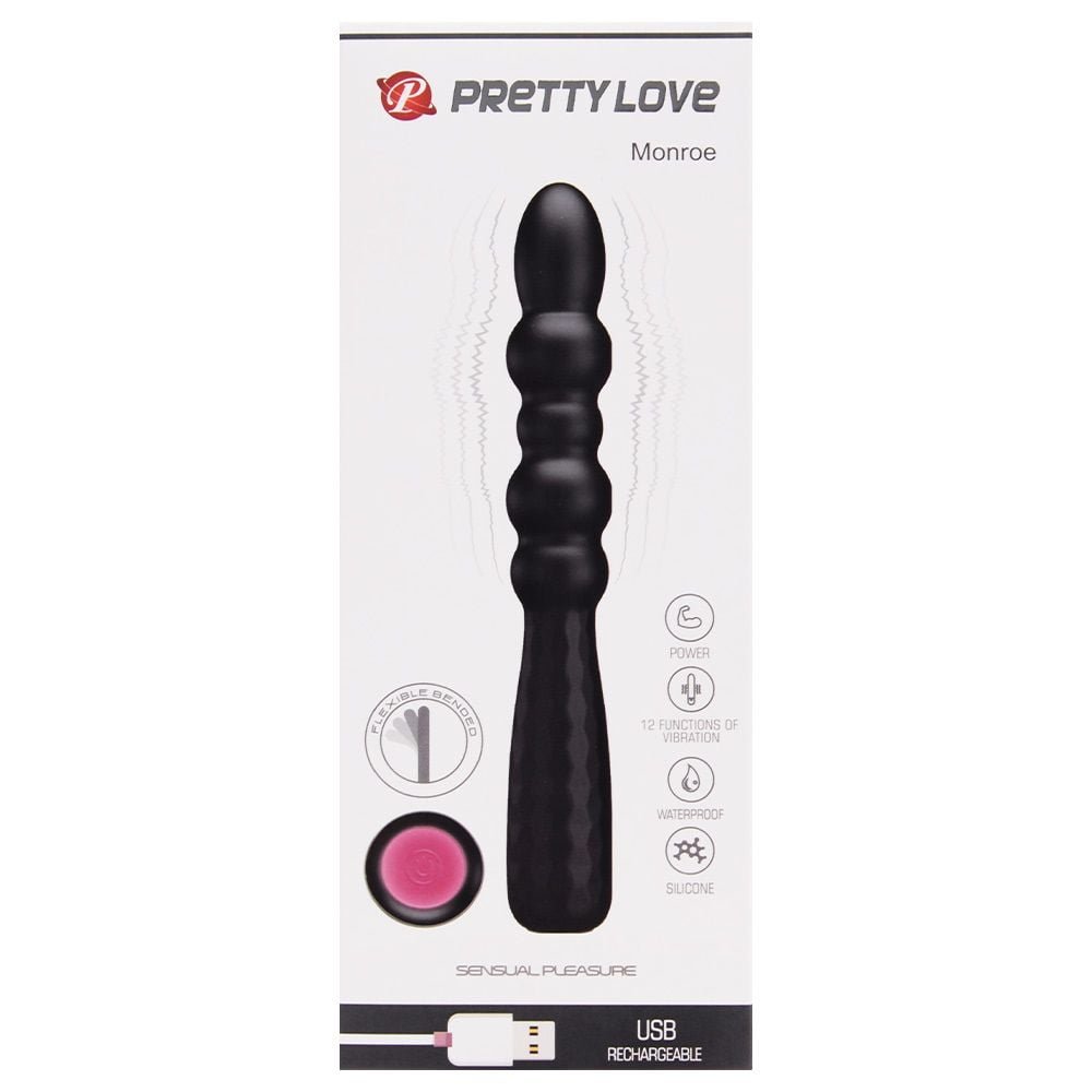 Vibrador Ponto G 12 Modos Monroe Pretty Love Vipmix