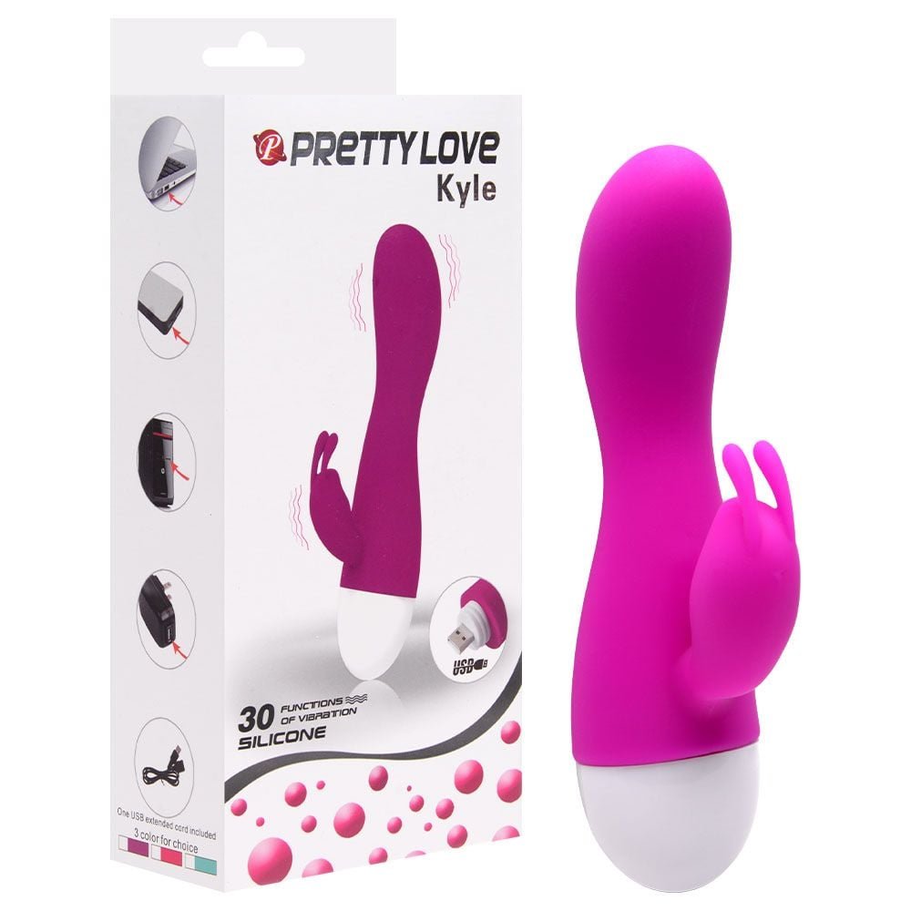 Vibrador Ponto G 30 Vibrações Pretty Love Kyle Vipmix