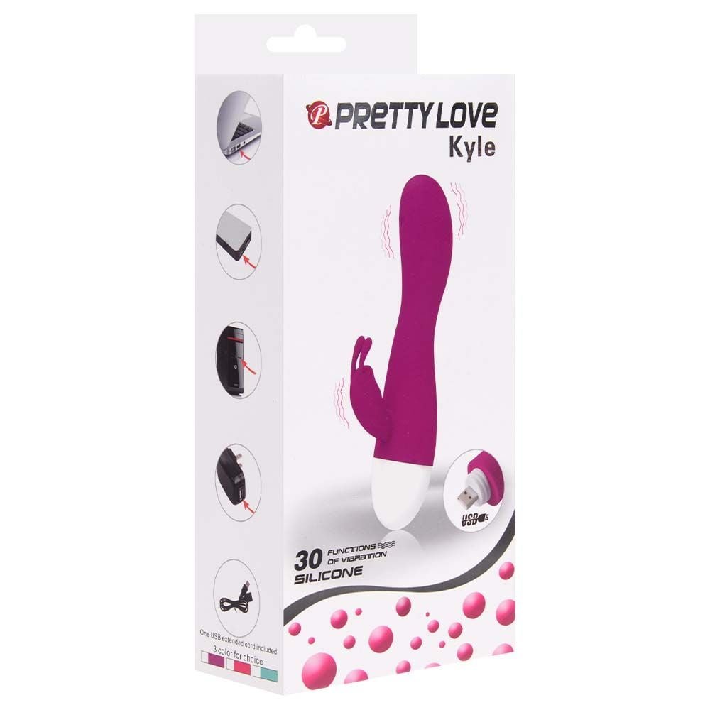 Vibrador Ponto G 30 Vibrações Pretty Love Kyle Vipmix