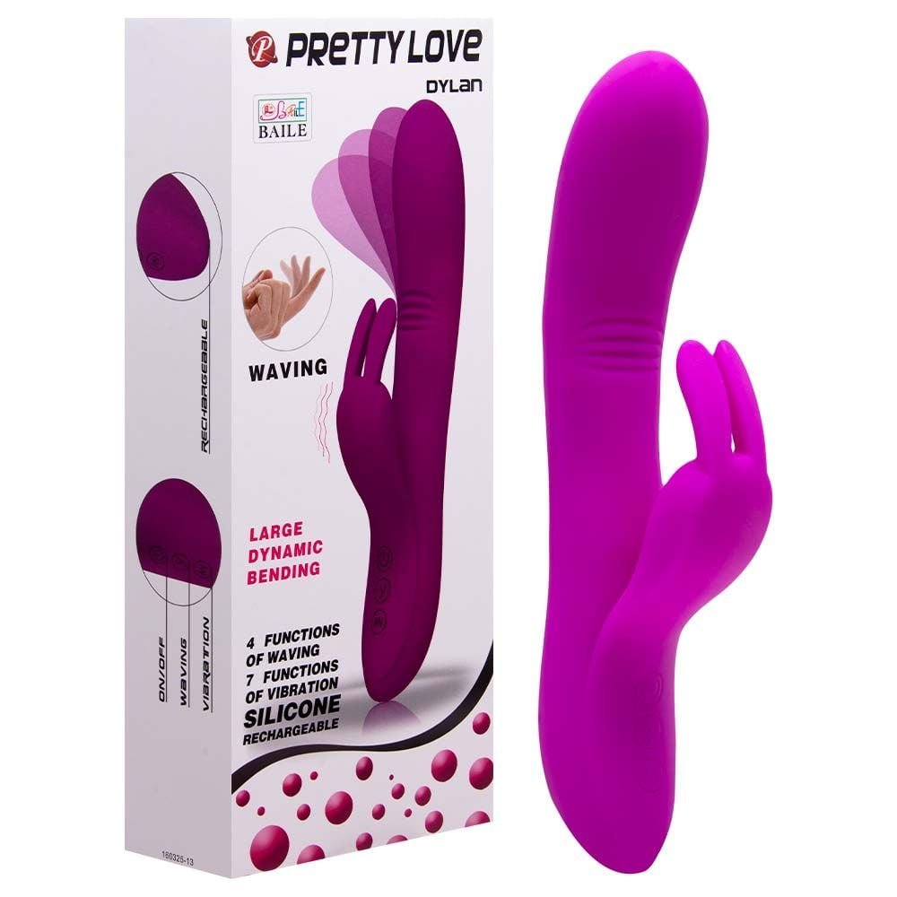 Vibrador Ponto G 7 Vibrações Dylan Pretty Love Vipmix