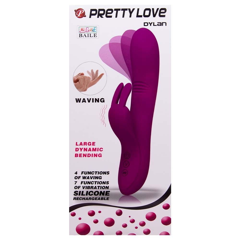Vibrador Ponto G 7 Vibrações Dylan Pretty Love Vipmix