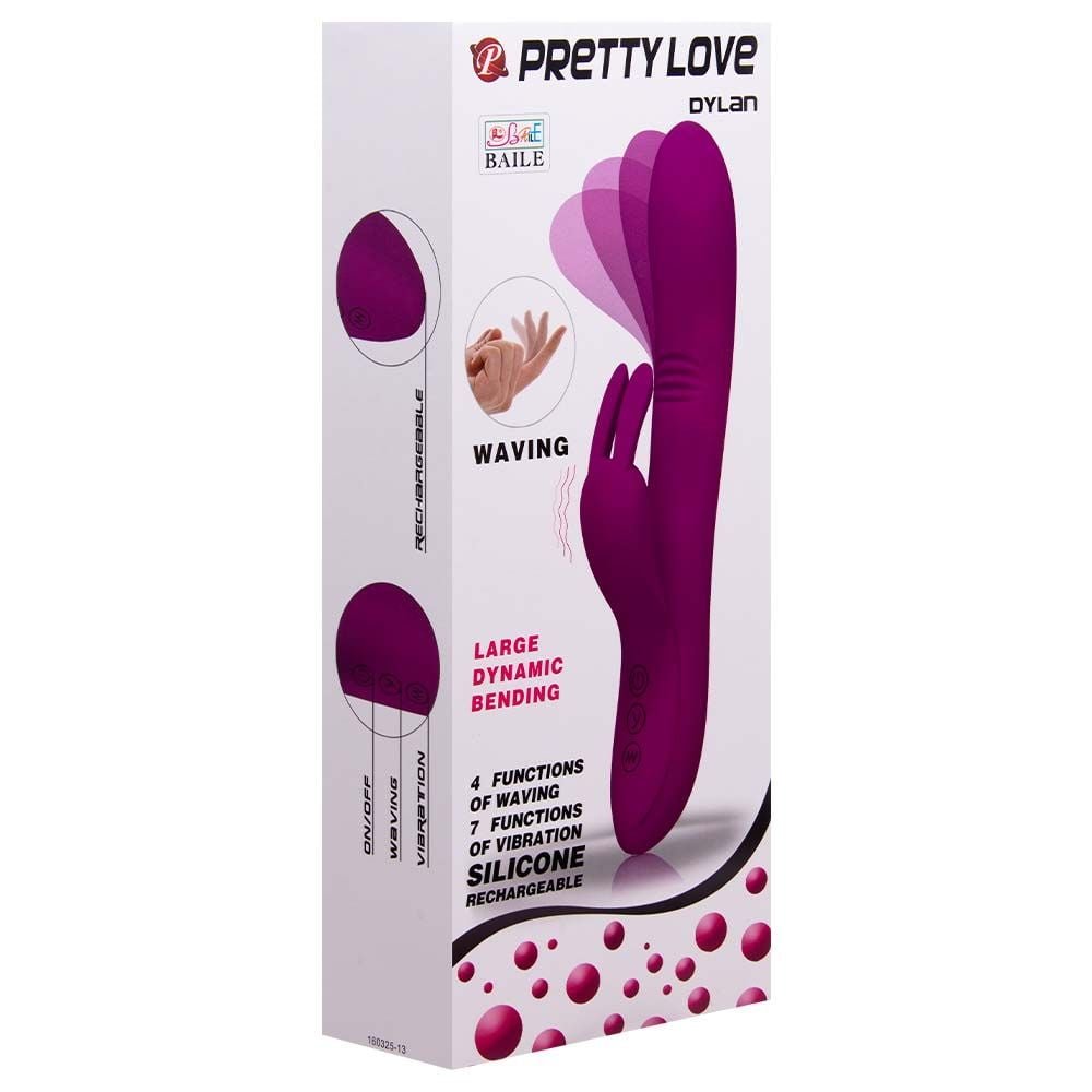 Vibrador Ponto G 7 Vibrações Dylan Pretty Love Vipmix