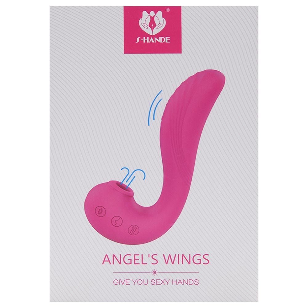 Vibrador Ponto G 8 Pulsações Angels Wings S-hande Sexy Import