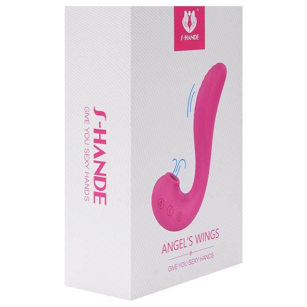 Vibrador Ponto G 8 Pulsações Angels Wings S-hande Sexy Import