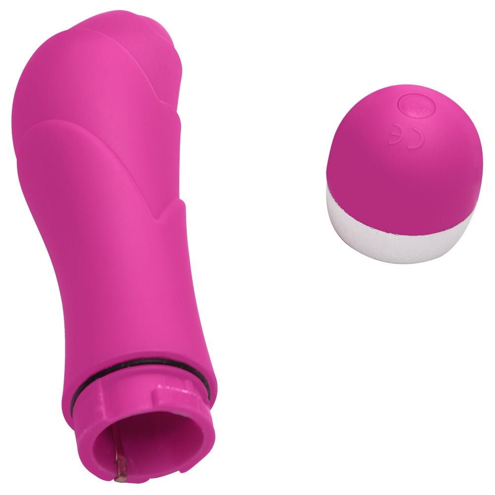 Vibrador Ponto G Aveludado 11,5 X 2,5cm Vipmix