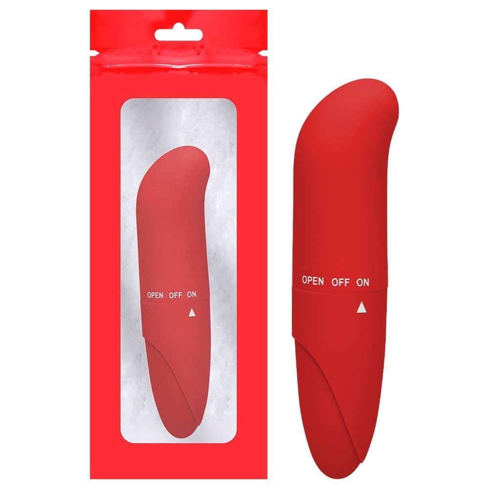 Vibrador Ponto G Aveludado 13cm Sexy Import