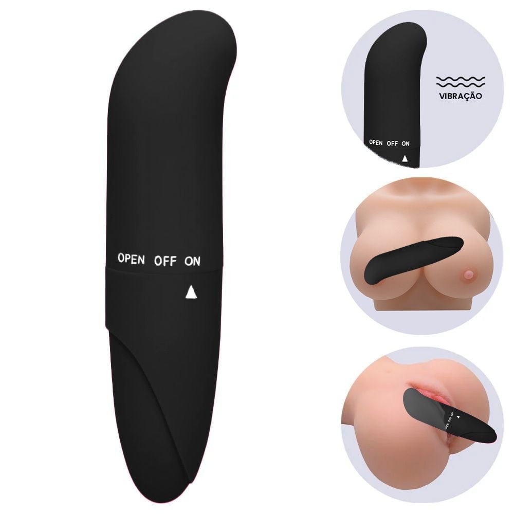 Vibrador Ponto G Aveludado 13cm Sexy Import