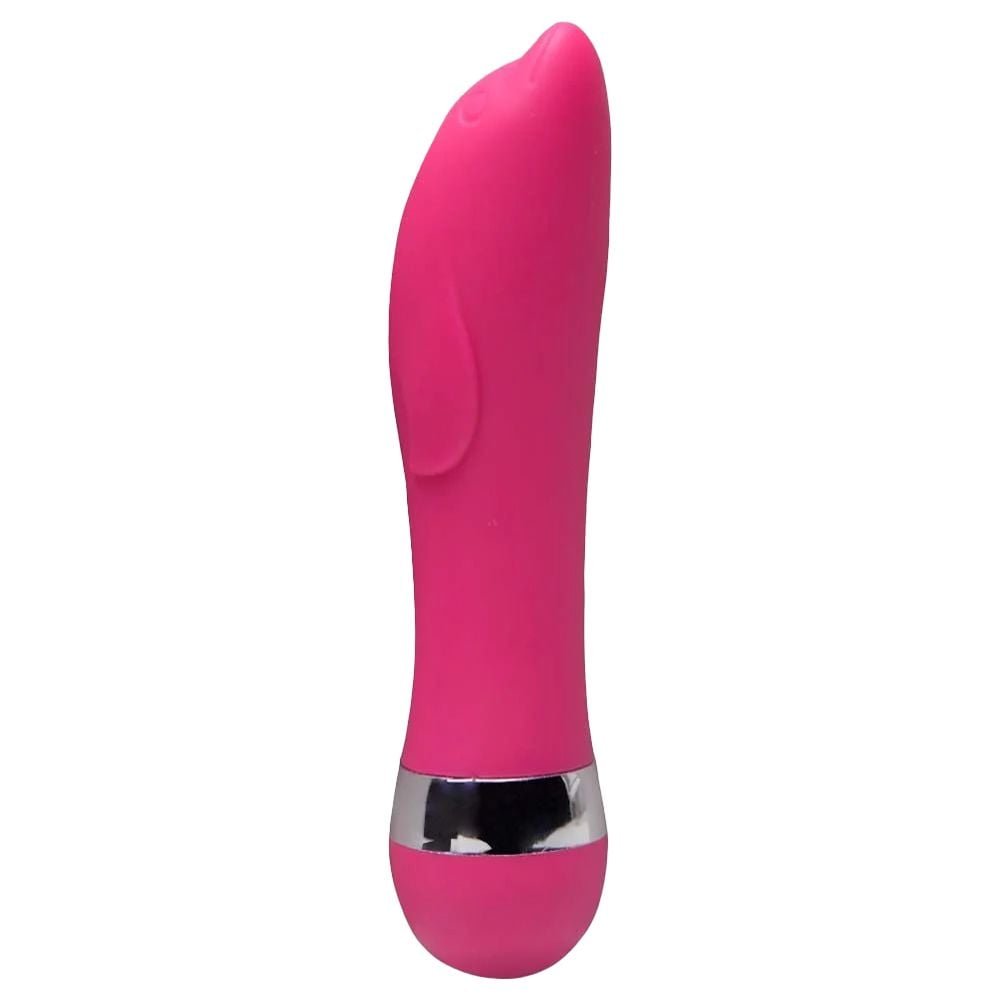 Vibrador Ponto G Aveludado Com 11,5 X 2,5cm Vipmix