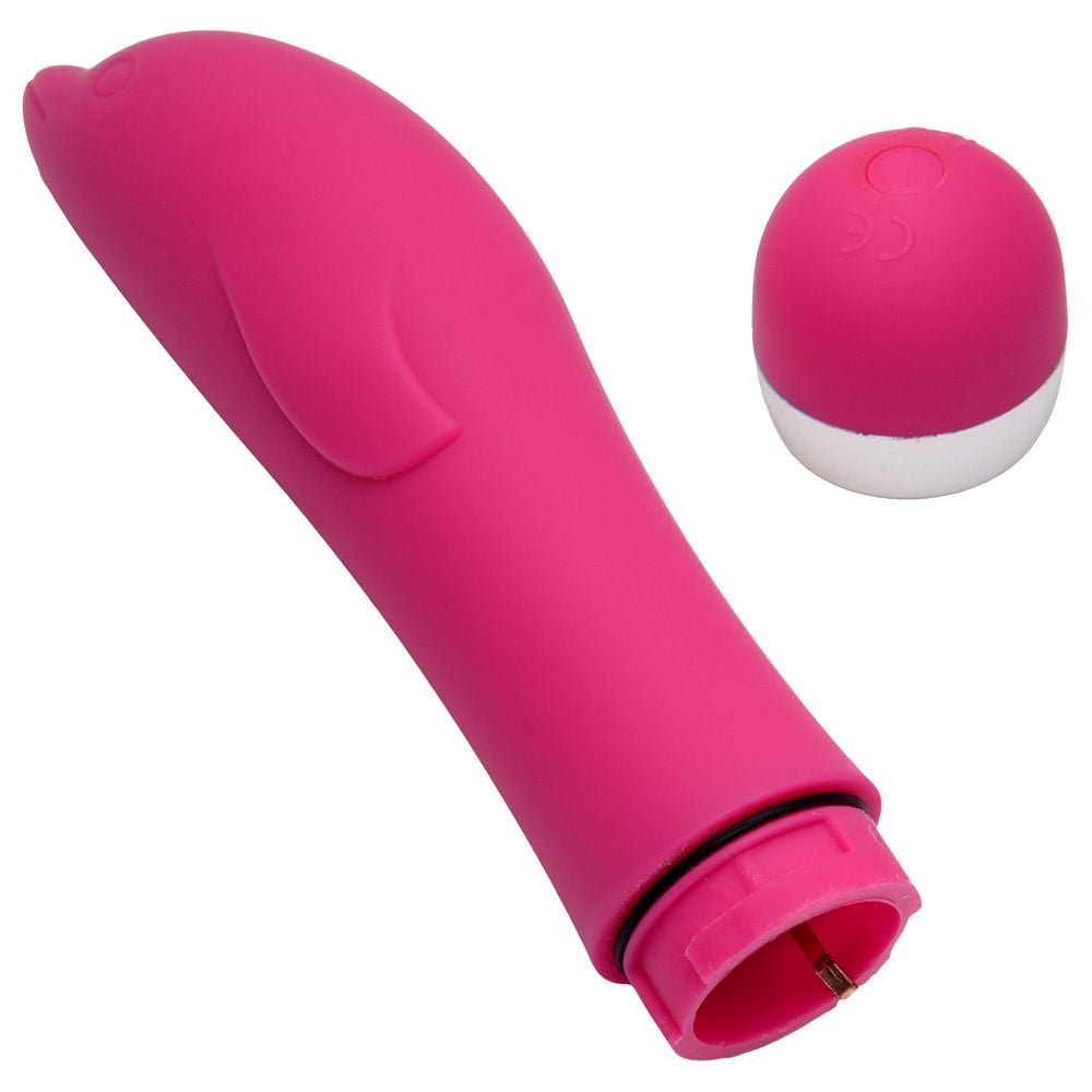 Vibrador Ponto G Aveludado Com 11,5 X 2,5cm Vipmix