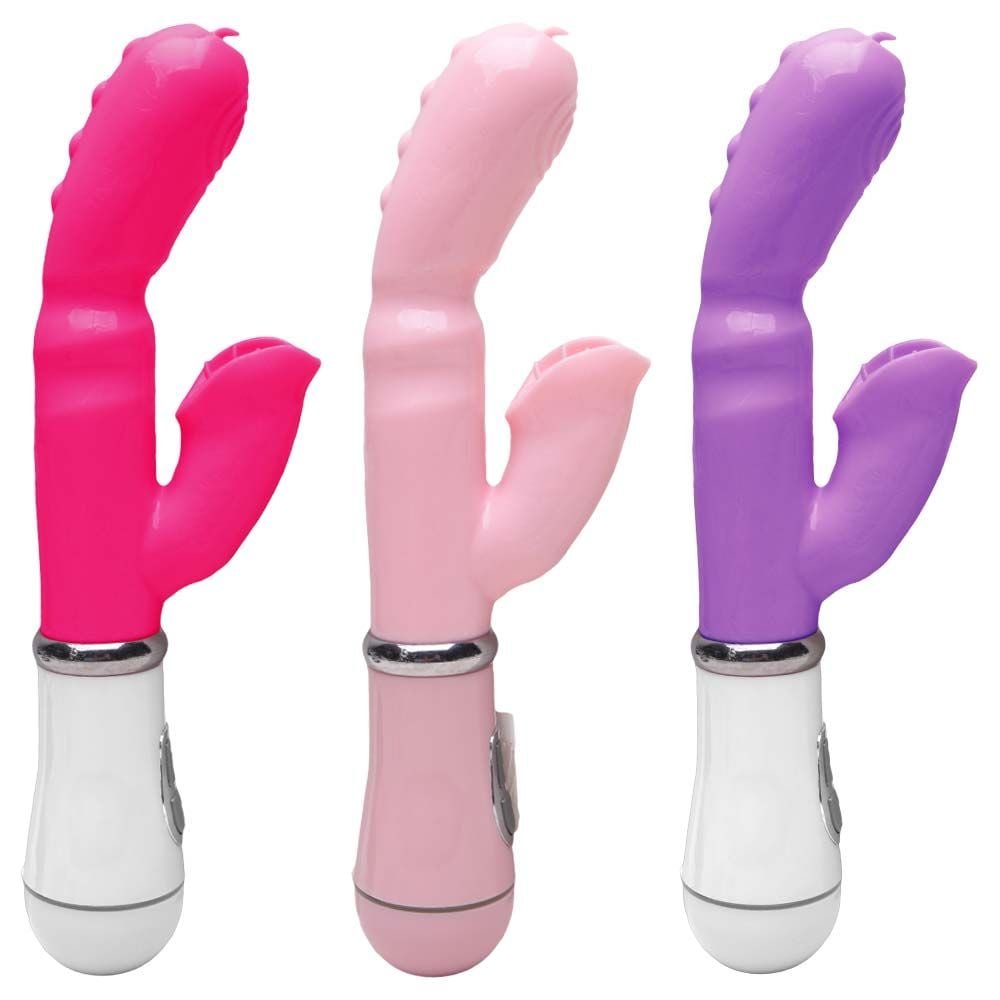 Vibrador Ponto G Clitóris Com Língua 12 Vibro Sexy Import