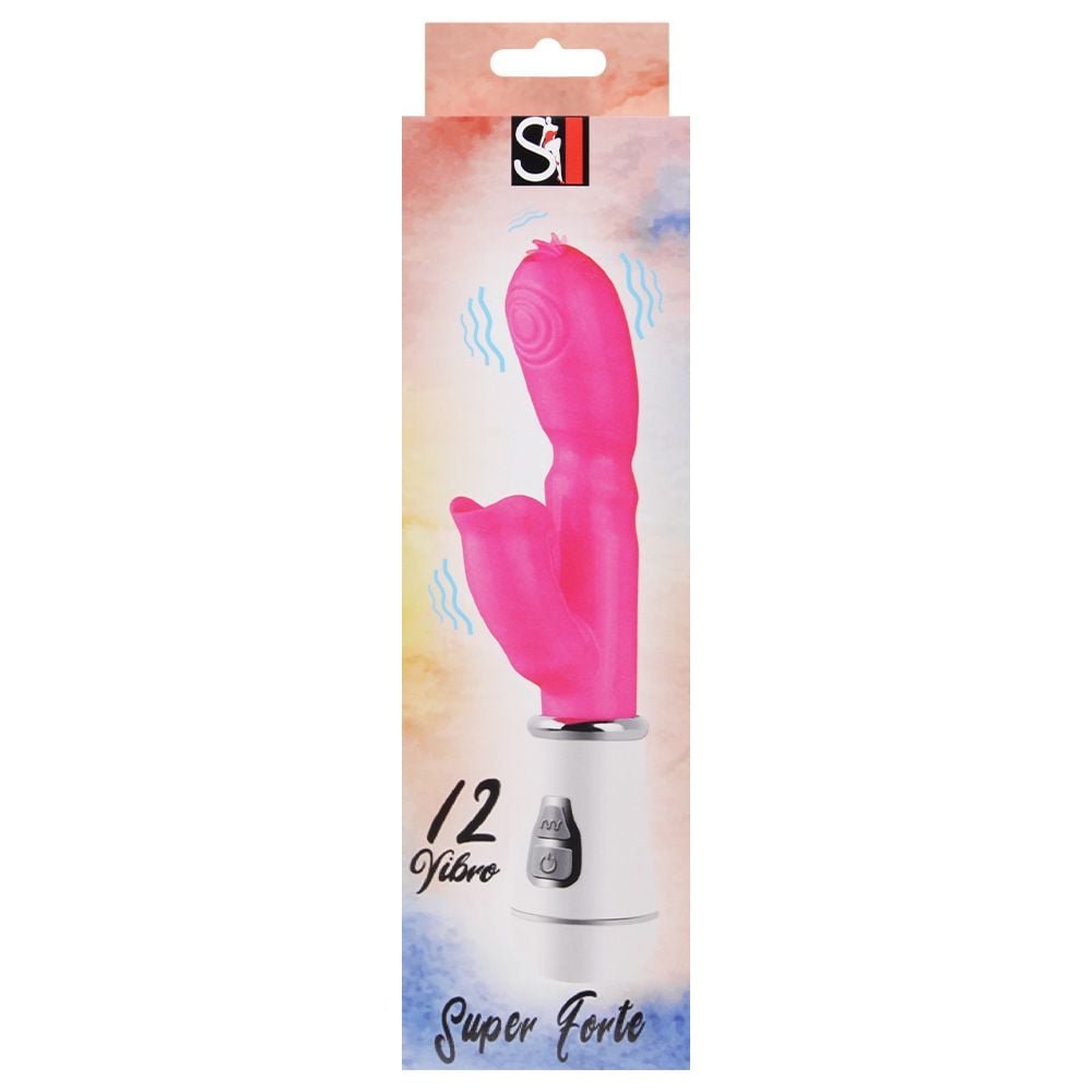 Vibrador Ponto G Clitóris Com Língua 12 Vibro Sexy Import