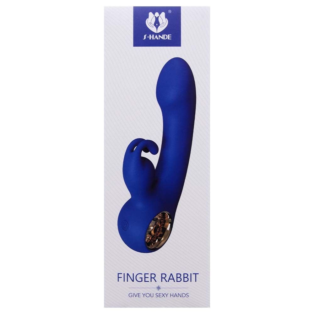 Vibrador Ponto G Clitóris Finger Rabbit S-hande