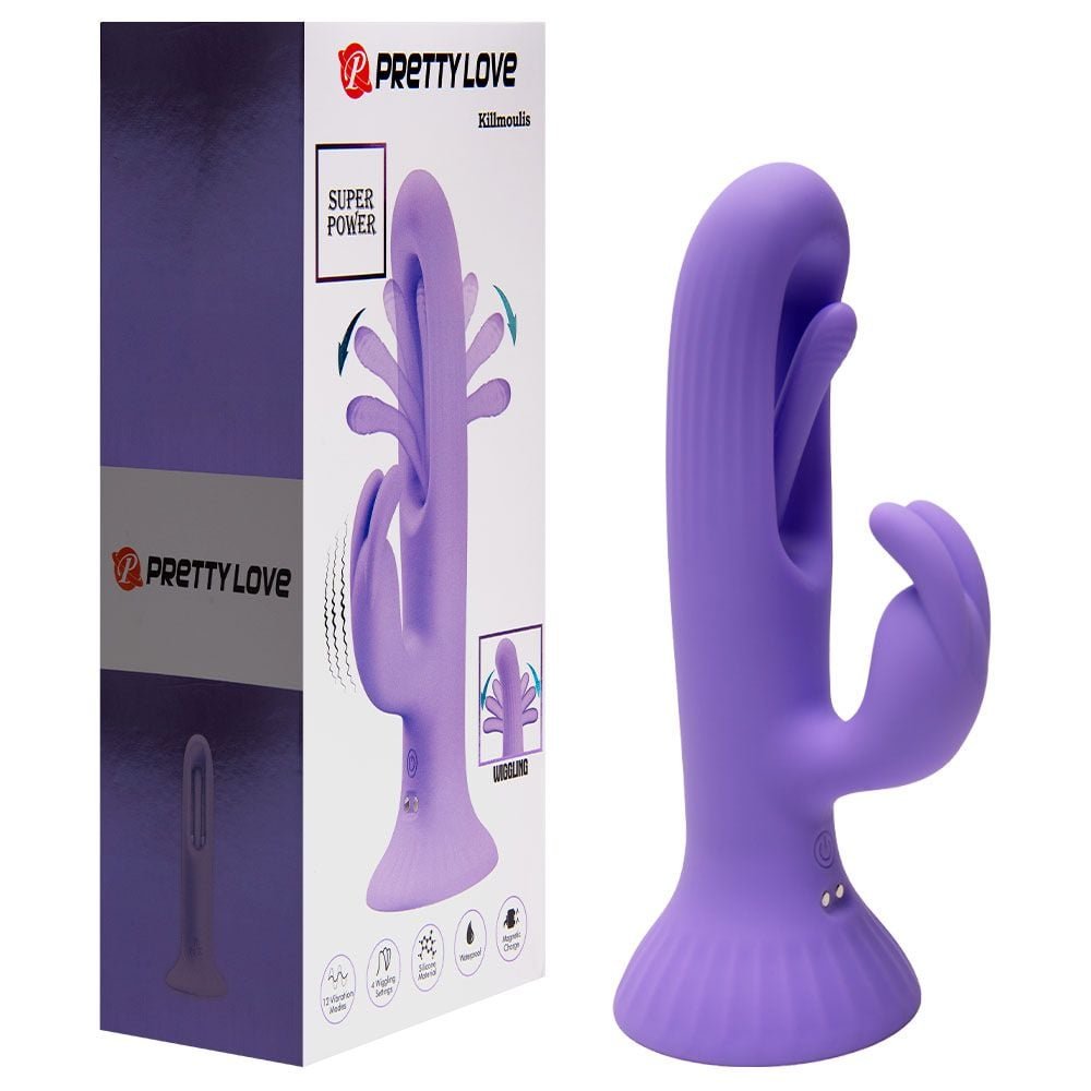 Vibrador Ponto G Coelho Killmoulis Pretty Love Vipmix