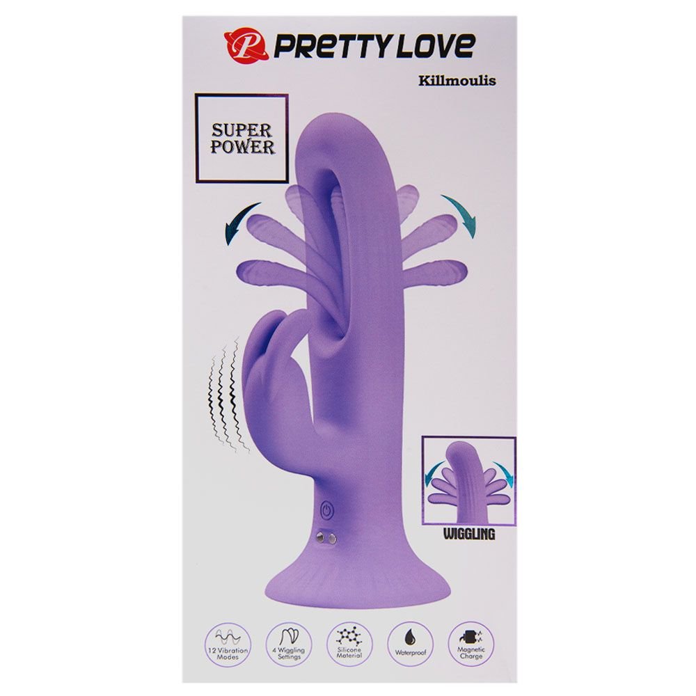 Vibrador Ponto G Coelho Killmoulis Pretty Love Vipmix