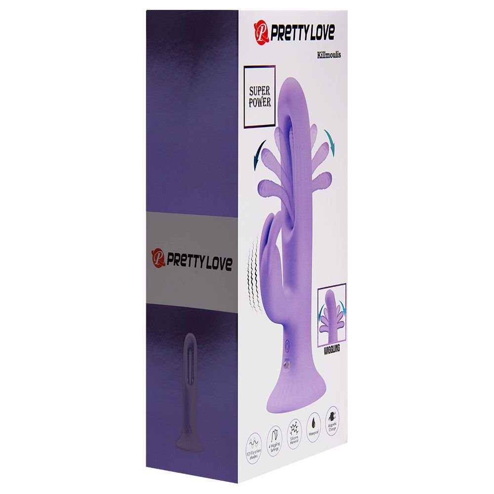 Vibrador Ponto G Coelho Killmoulis Pretty Love Vipmix